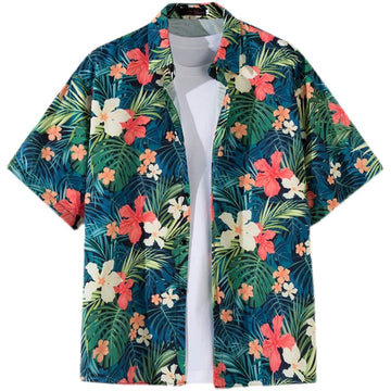 Loose Fit Summer Beach Shirt