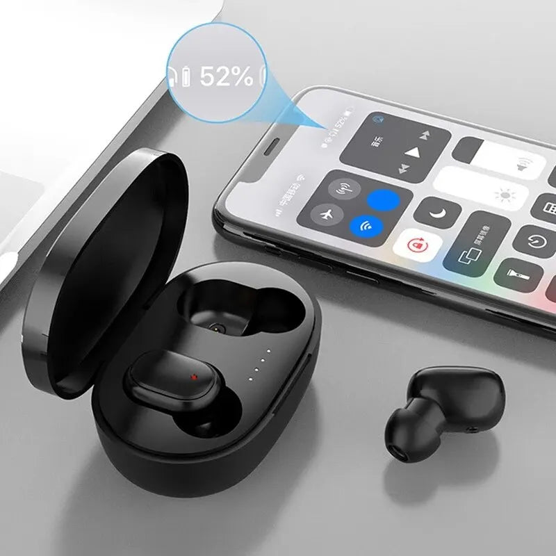 A6S Wireless Bluetooth Earbuds-Noise Cancelling & Stereo Sound