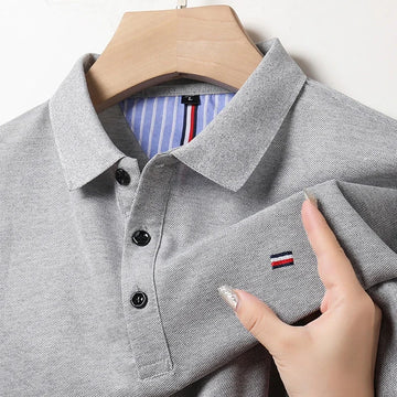 Men’s Comfy Embroidered Polo Shirt